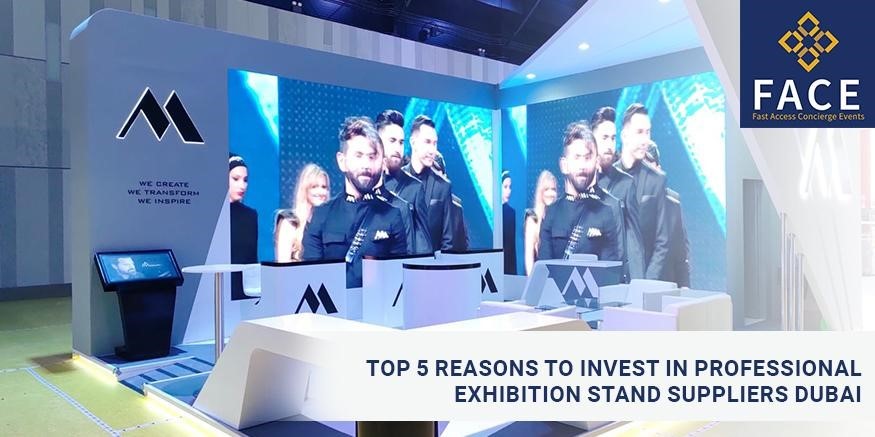 Portable exhibition stands Dubai - Reasons to invest in an exhibition stand suppliers Dubai