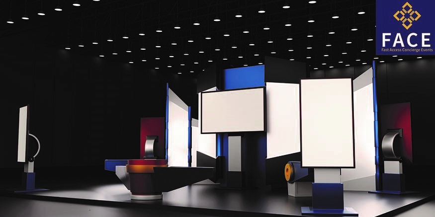 Trade Show Display Stands in Riyadh Utilizing Visuals and Graphics Effectively